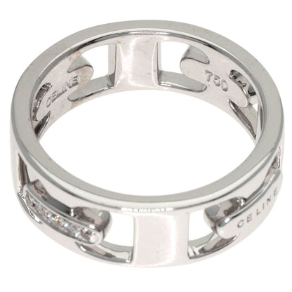Celine Diamond Ring 18K White Gold