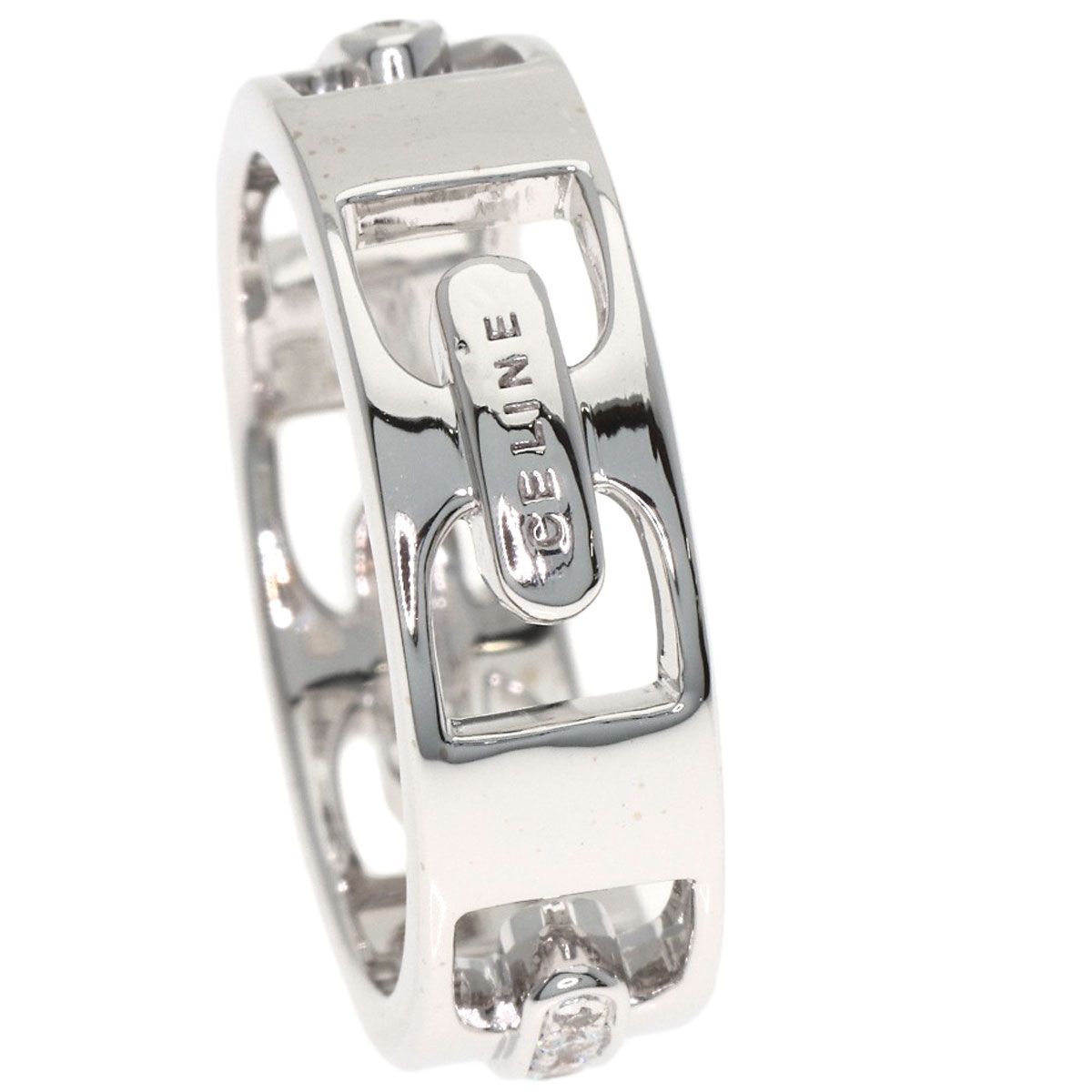 Celine Diamond Ring 18K White Gold