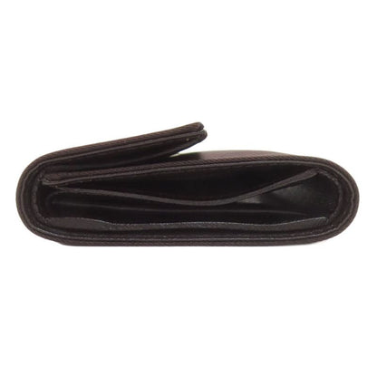 Prada Logo Bifold Wallet Dark Brown
