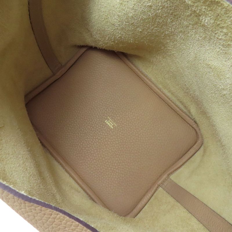Hermes Picotin Lock MM Trench Gold Handbag Trench Beige