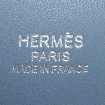 Hermes Bolide 37 Silver Handbag Epsom Light Blue
