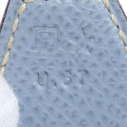Hermes Bolide 37 Silver Handbag Epsom Light Blue
