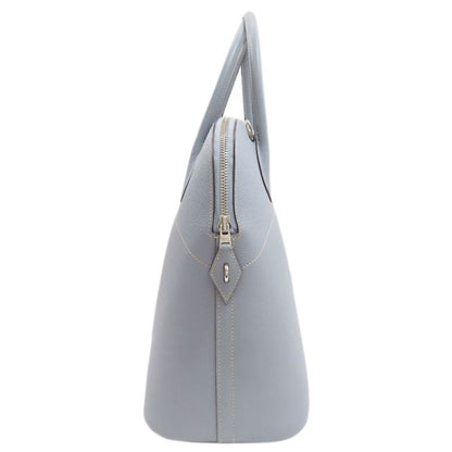 Hermes Bolide 37 Silver Handbag Epsom Light Blue