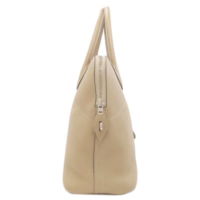 Hermes Bolide 31 Trench Silver Handbag Trench Beige