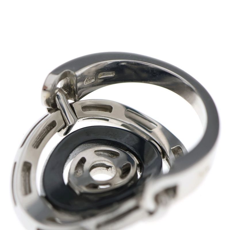 Bvlgari Astra le Cerchi Ring 18K WG White Gold