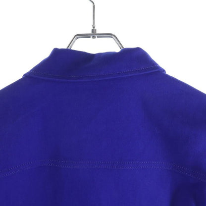 Louis Vuitton Logo Button Cotton Denim Jacket Blue Neo