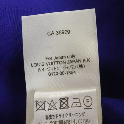 Louis Vuitton Logo Button Cotton Denim Jacket Blue Neo