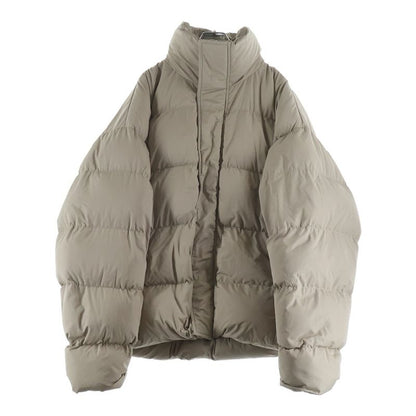 Balenciaga BB Puffer Jacket Microfaille Beige
