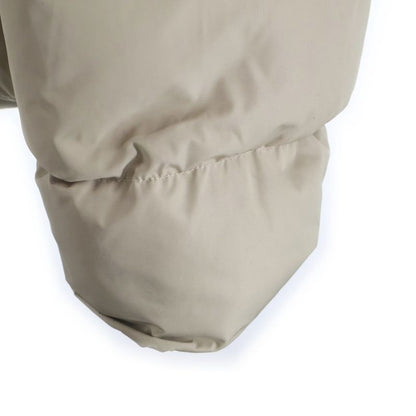 Balenciaga BB Puffer Jacket Microfaille Beige