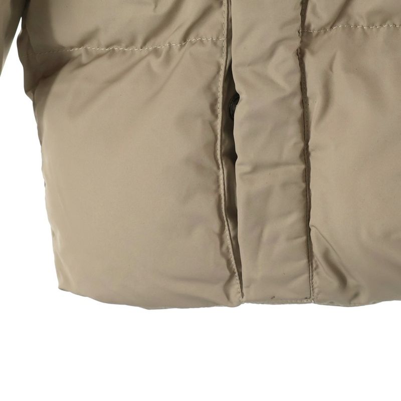 Balenciaga BB Puffer Jacket Microfaille Beige