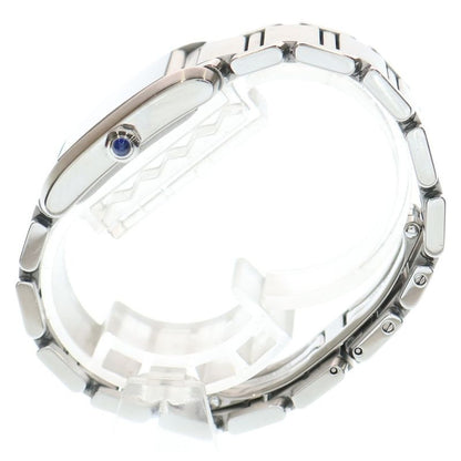 Cartier Tank Francaise MM Silver Dial SS Quartz Stainless Steel Watch