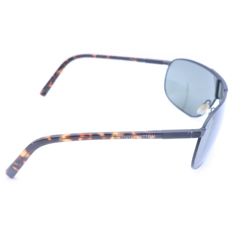 Louis Vuitton Damier Graphite Shield Sunglasses Black