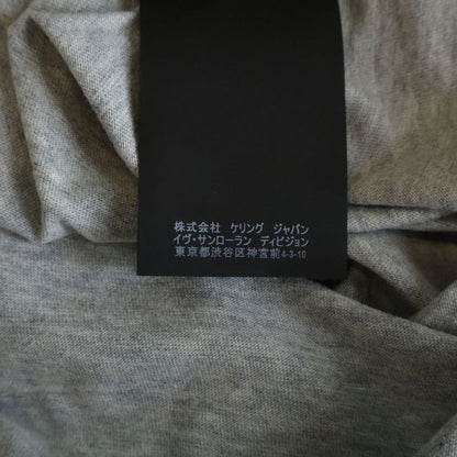 Saint Laurent Paris Logo Short Sleeve T-Shirt Black