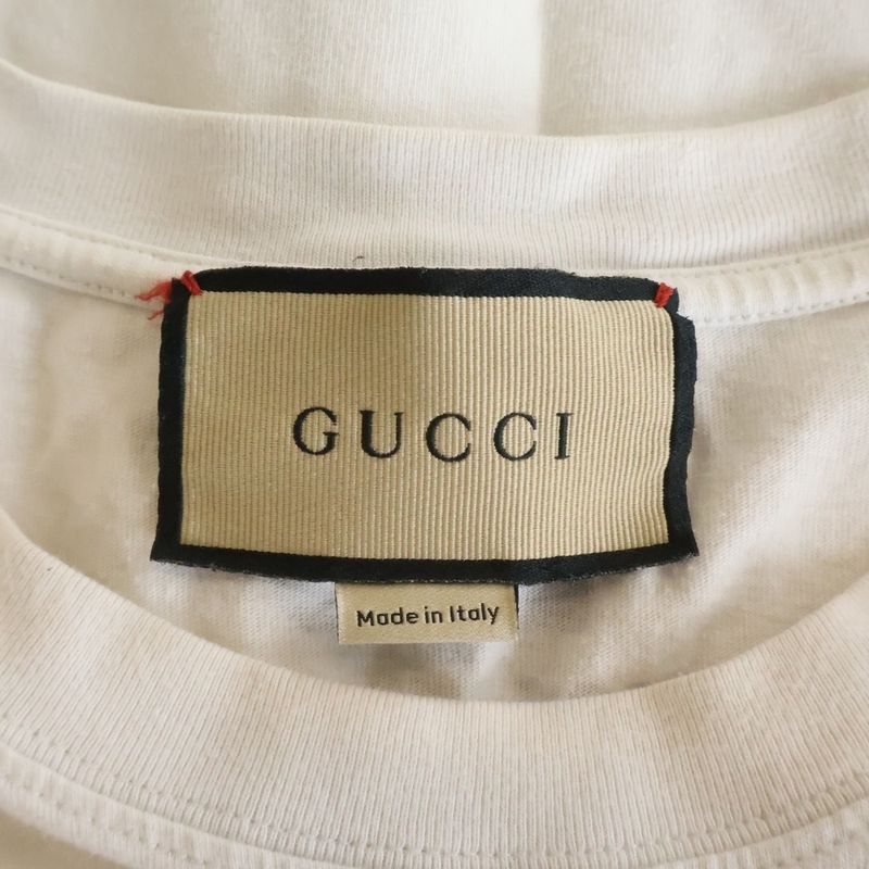 Gucci Eschatology Pocket Tee Crew Neck Short Sleeve T-Shirt Cut