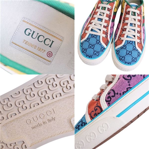 Gucci Tennis Sneakers Low Cut Cap Condition Description