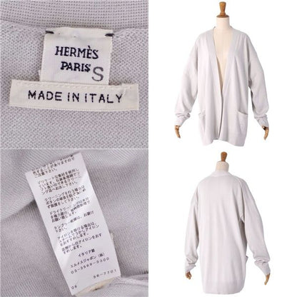Hermes Cardigan Knit Cashmere Top