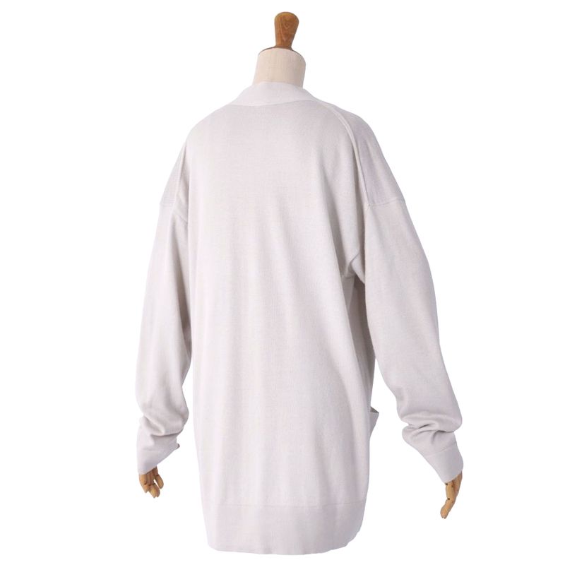 Hermes Cardigan Knit Cashmere Top