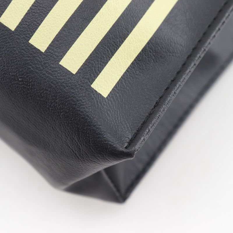 Fendi Fazzuolo Mini Handbag Pecan Leather Black