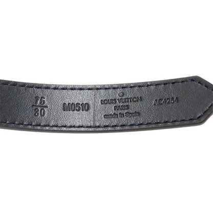 Louis Vuitton Belt Monogram Canvas LV Circle Prime Noir Black