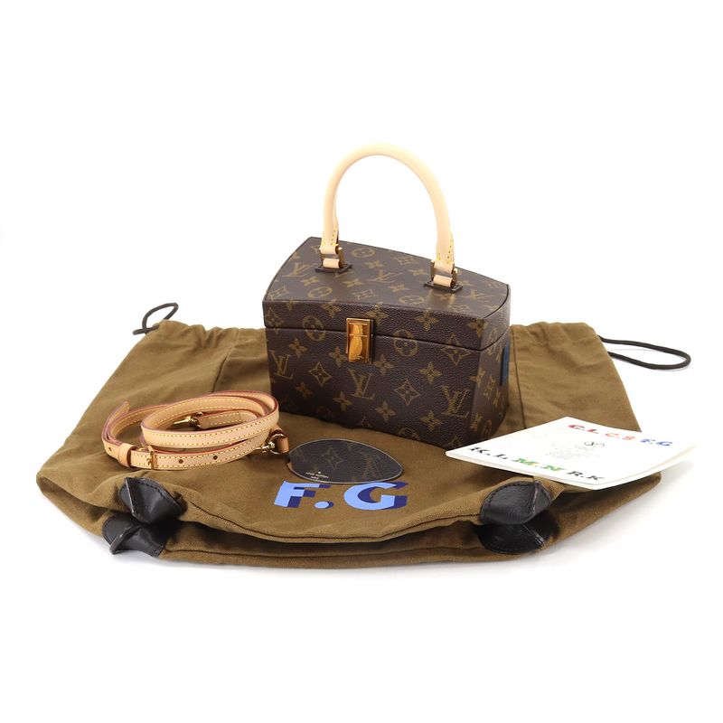 Louis Vuitton Monogram Twisted Box 2-Way Bag