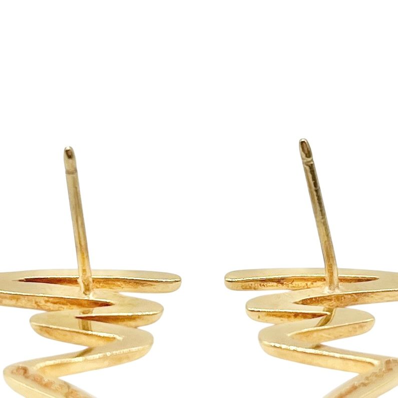 Tiffany & Co Earrings Scribble Paloma Picasso Gold