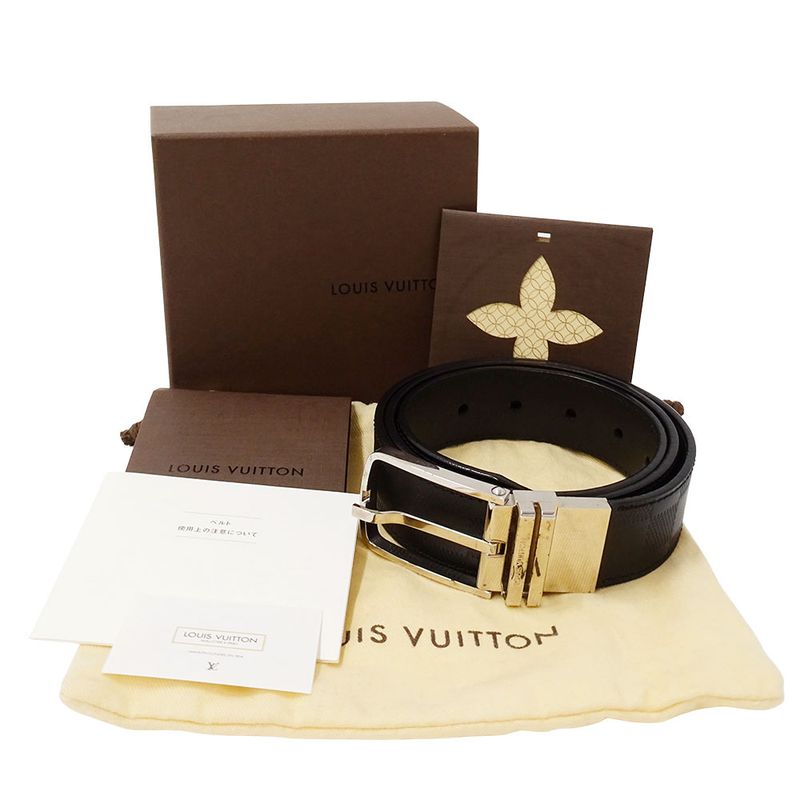 Louis Vuitton Belt Damier Infini Boston Noir Black