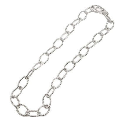 Tiffany & Co Twist Chain Necklace 925 Sterling Silver