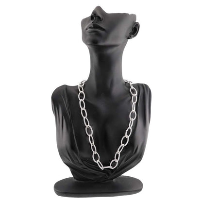 Tiffany & Co Twist Chain Necklace 925 Sterling Silver