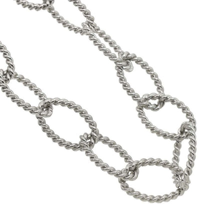 Tiffany & Co Twist Chain Necklace 925 Sterling Silver