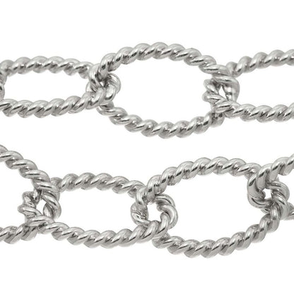 Tiffany & Co Twist Chain Necklace 925 Sterling Silver
