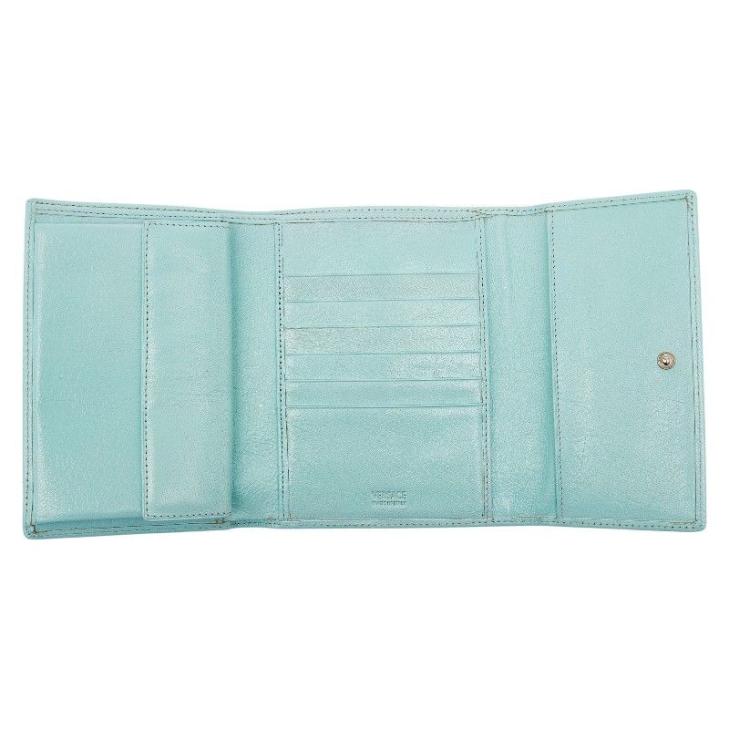 Versace Medusa Light Blue Leather