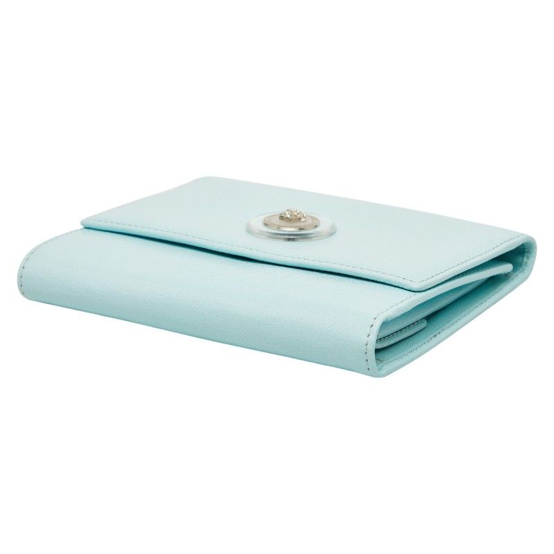 Versace Medusa Light Blue Leather