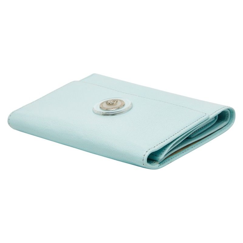 Versace Medusa Light Blue Leather