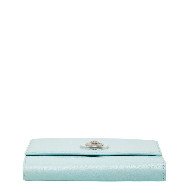 Versace Medusa Light Blue Leather