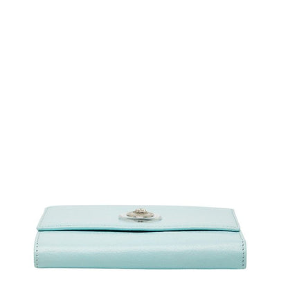 Versace Medusa Light Blue Leather