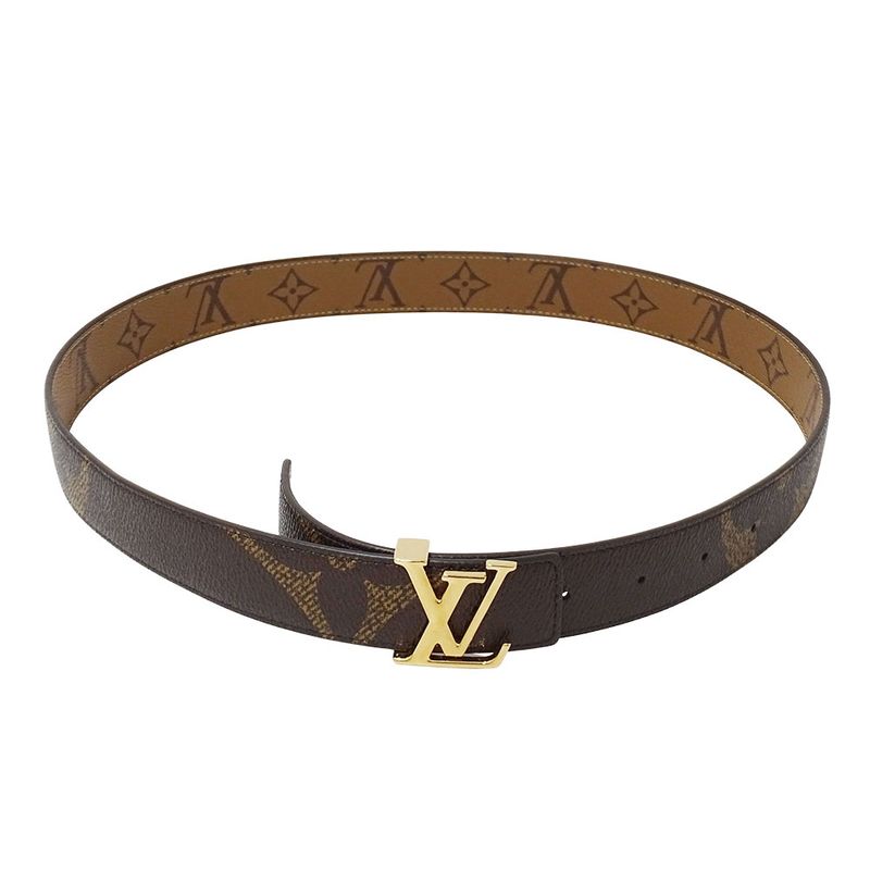 Louis Vuitton Belt Monogram Reverse Canvas LV Iconic
