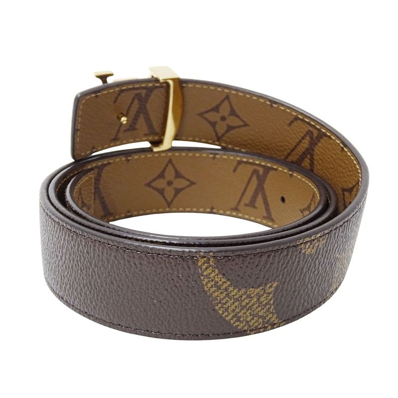 Louis Vuitton Belt Monogram Reverse Canvas LV Iconic