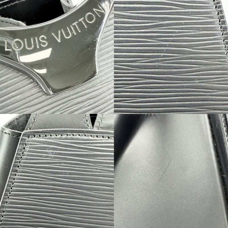 Louis Vuitton Shoulder Bag Epi Mini Crossbody Pochette Black Noir Black