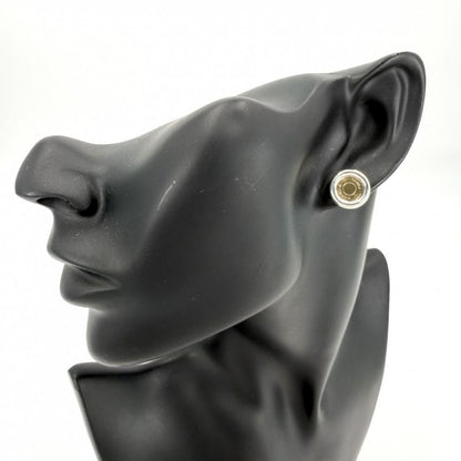 Hermes Earrings Clou de Selle 18K Gold X