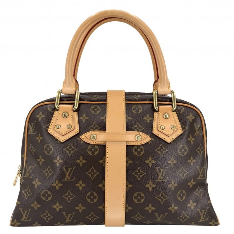 Louis Vuitton Handbag Shoulder Manhattan GM Brown