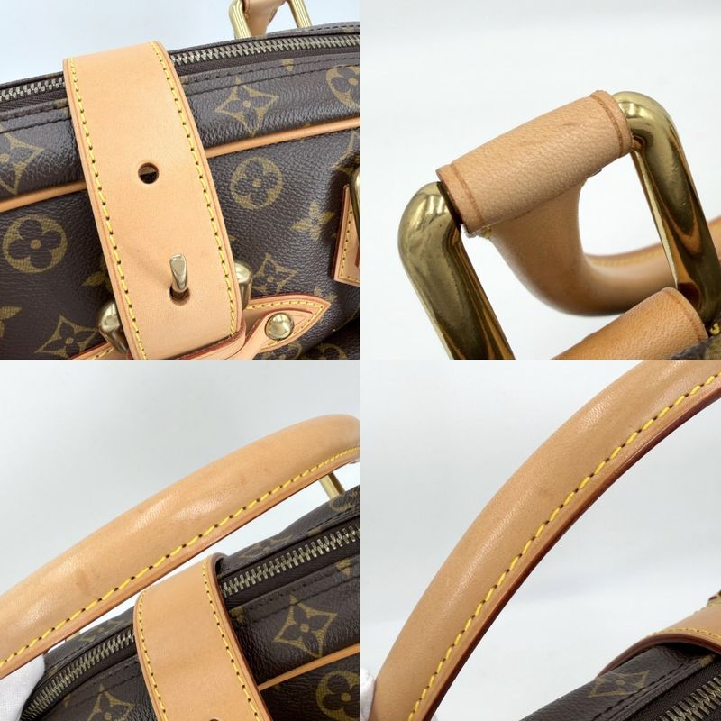 Louis Vuitton Handbag Shoulder Manhattan GM Brown