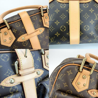 Louis Vuitton Handbag Shoulder Manhattan GM Brown