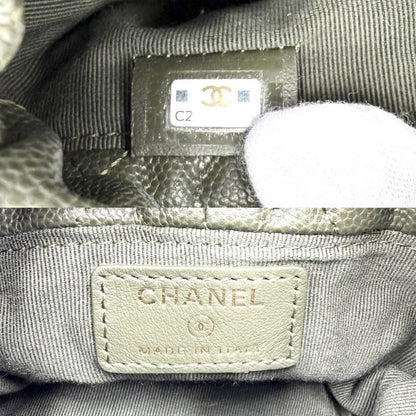 Chanel Shoulder Bag Quilted Drawstring Chain