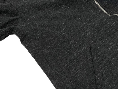 Chrome Hearts Marbled Hoodie Dagger Zip Print Gray — view 7