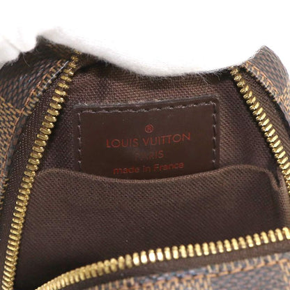 Louis Vuitton Damier Etui Okapi PM Pouch Ebene Gold