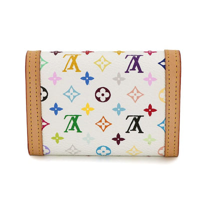 Louis Vuitton Monogram Multicolor Porte Monnaie Plastic Coin Case