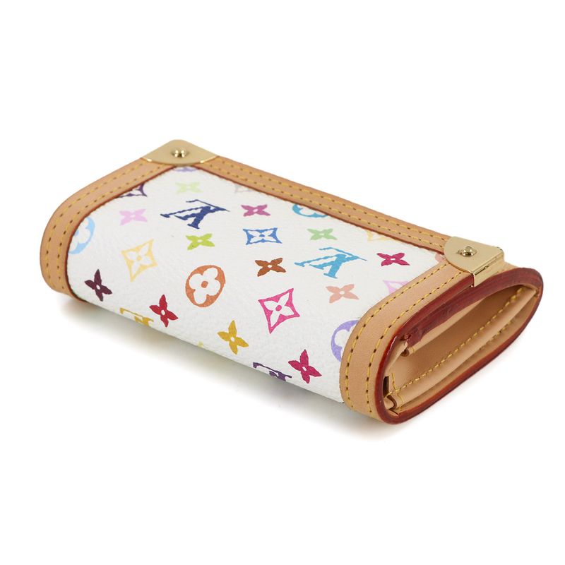 Louis Vuitton Monogram Multicolor Porte Monnaie Plastic Coin Case