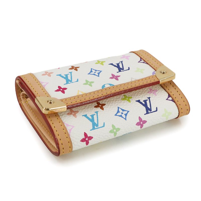 Louis Vuitton Monogram Multicolor Porte Monnaie Plastic Coin Case