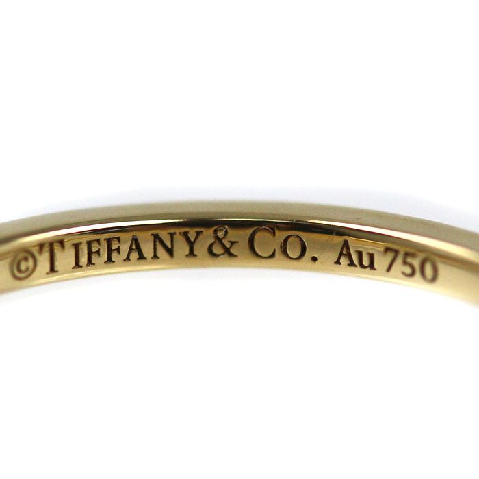 Tiffany & Co 18K Yellow Gold T Tru Band Ring