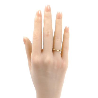 Tiffany & Co 18K Yellow Gold T Tru Band Ring
